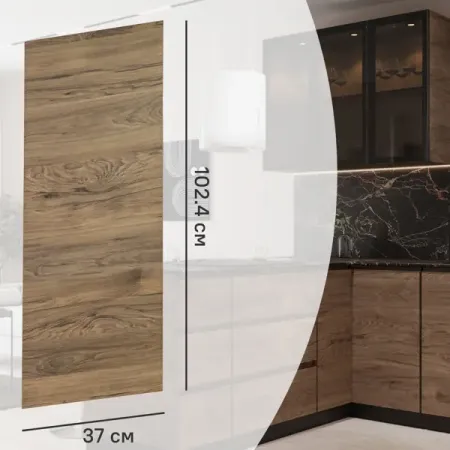 Фальшпанель для кухонного шкафа Токио 37x102.4 см Delinia ID ДСП цвет коричневый александр евгеньевич куланов музей шпионский токио