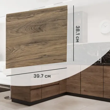 Фасад выдвижного ящика Токио 39.7x38.1 см DELINIA ID ЛДСП цвет темное дерево александр евгеньевич куланов музей шпионский токио