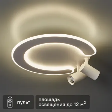 Умная люстра потолочная светодиодная Schaffner Dinero 2950-480 14 Вт регулируемый белый свет цвет белый виктор майер шенбергер кеннет кьюкер фрэнсис де верикур эффект фрейминга как управлять вниманием потребителя в цифровую эпоху