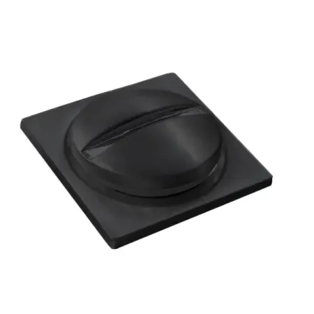 Фиксатор квадратный Puerto Zero алюминий цвет черный