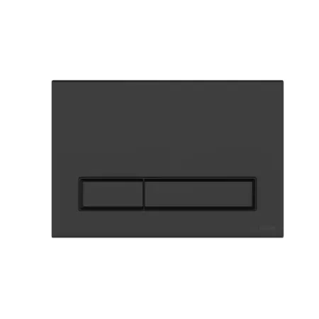 Клавиша смыва Cersanit Blick 64115, пластик, цвет черный матовый
