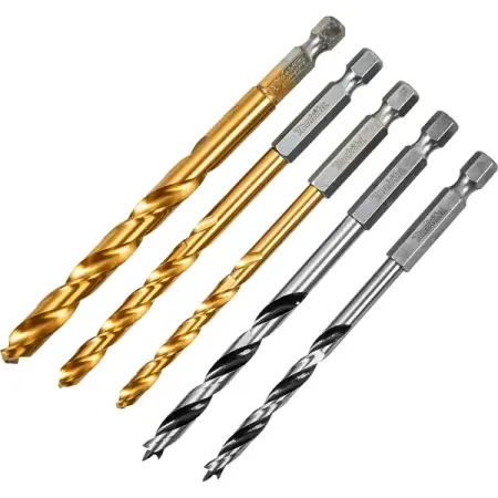 Набор сверл по дереву и металлу Makita D-20769, 5 шт.
