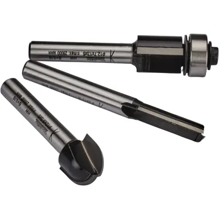 Набор фрез по дереву Makita D-70459 хвостовик 6 мм, 3 шт. фрез jgzui 2 шт 8 мм деревообрабатывающий паз