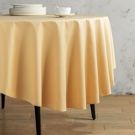 Скатерть круглая Golden ecru
