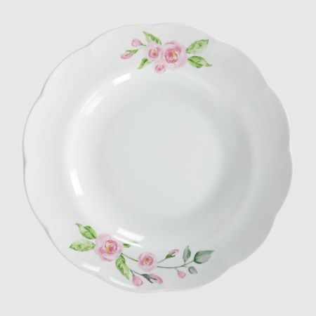 Тарелка глубокая Royal Garden Ветка розы 23 см