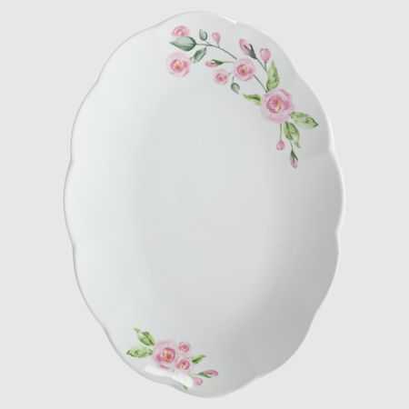 Блюдо овальное Royal Garden Ветка розы 32 см