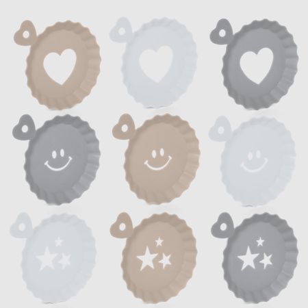 Набор трафаретов для кофе и десертов Baroness Kitchen 3 шт в ассортименте трафарет геометрических фигур луч