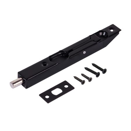 Шпингалет Fuaro 140 мм черный