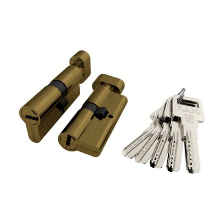 Цилиндр Fuaro R602 60 30х30 мм ключ/вертушка бронза джонатан франклин пост ключ к более глубоким близким и крепким взаимоотношениям с богом пост молитва и ходатайс