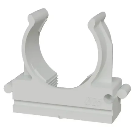 Держатель-клипса для труб Lexman D25 мм цвет серый 10 шт. держатель очков auto standart клипса