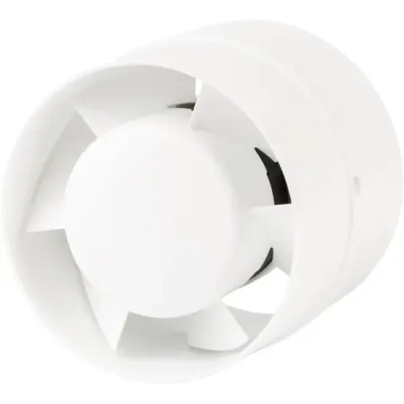Вентилятор канальный вытяжной Equation D100 мм 34 дБ 135 м3/ч цвет белый