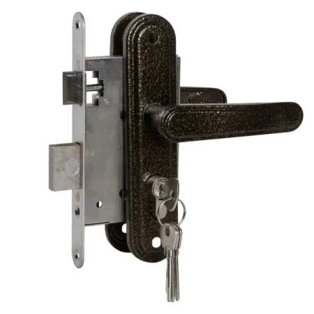 Замок врезной с цилиндром ЗВ4-3.03 цвет бронза