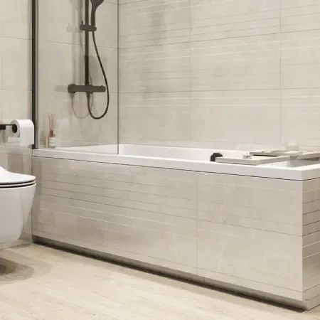 Плитка настенная Cersanit Milana 29.8x59.8 см 1.247 м² глянцевая цвет бежевый полосы светодиодные полосы подсветки для телевизоров