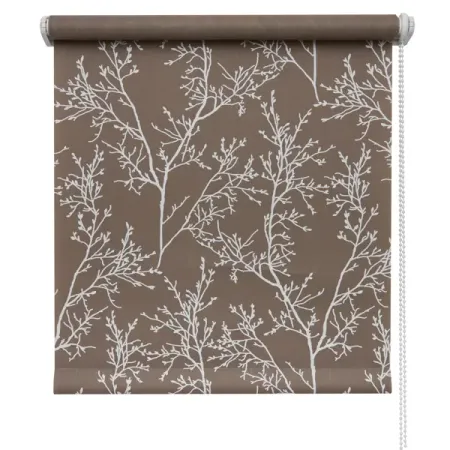 Штора рулонная Жардин 40x160 см коричневая