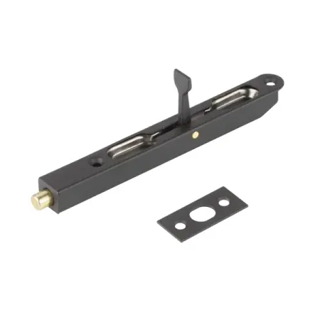 Шпингалет торцевой EDS-401-140 цвет черный