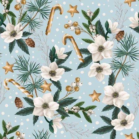 Салфетки бумажные Bulgaree green Рождественская сказка 3 слоя 33Х33 см