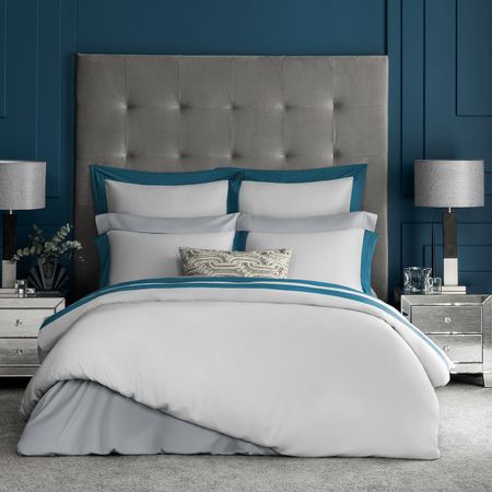 Комплект постельного белья Togas Эдем серо-бирюзовый Полуторный