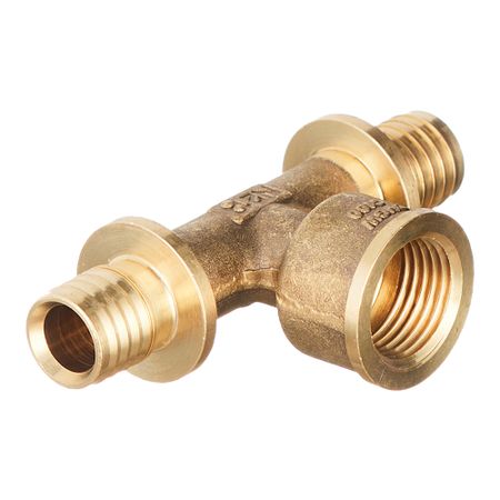 Тройник Tece 20 мм х 1/2 ВР(г) х 20 мм латунный (769520)