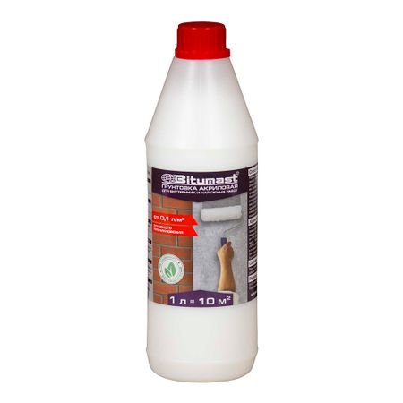 Грунт Bitumast 1 л картон 50х70см грунт акриловый ионицой