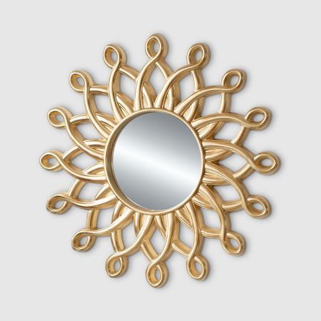 Зеркало настенное Glasar Солнце 107х5х107 см