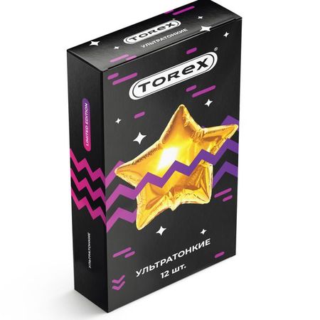 Презервативы ультратонкие Party Torex/Торекс 12шт