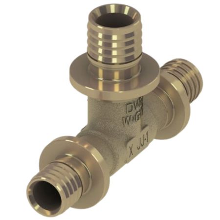 Тройник Tece 20 х 20 х 20 мм латунный (760020) тройник tece 16 х 16 х 16 мм латунный 760016