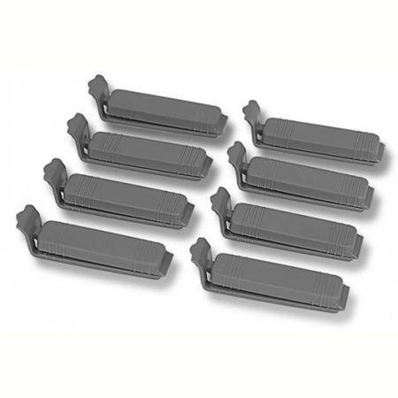 Набор зажимов для пакетов Bager Home маленьких 8 шт