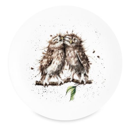 Тарелка закусочная Royal Worcester Забавная фауна Сова 21 см