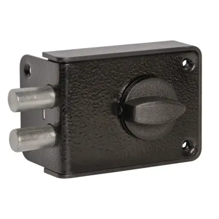 Замок накладной RL 131, цвет черный