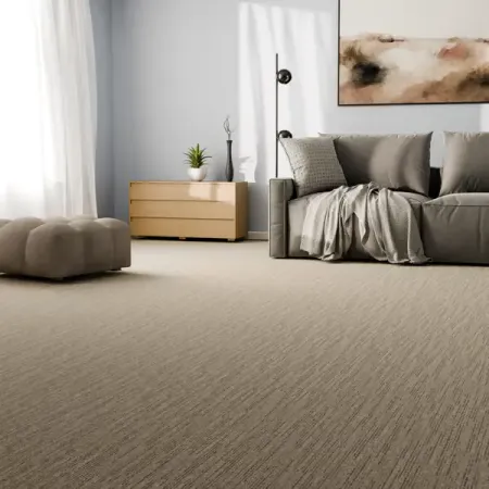 Ковровое покрытие «Меланж», 4 м, цвет светло-коричневый