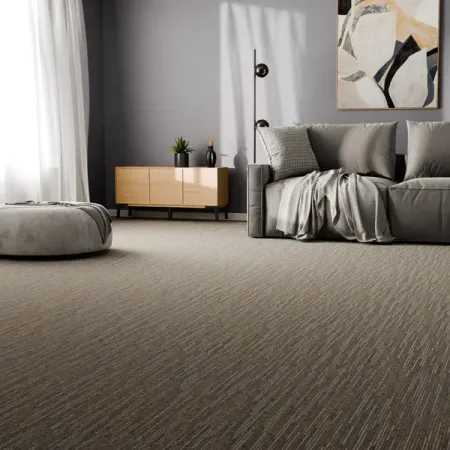 Ковровое покрытие «Меланж», 4 м, цвет бежево-серый