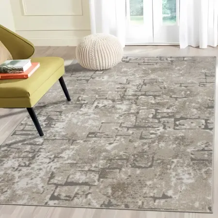 Ковер Тач 160x230 см полипропилен 83906_62 цвет бежевый круглый ковёр для спальни