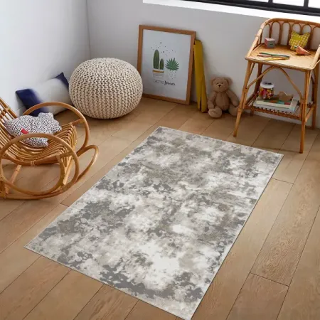 Ковер Тач 80x150 см полипропилен 83907_62 цвет бежевый круглый ковёр для спальни