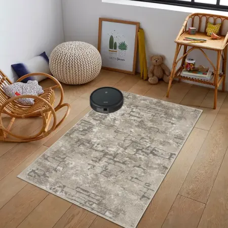 Ковер Тач 80x150 см полипропилен 83906_62 цвет бежевый круглый ковёр для спальни