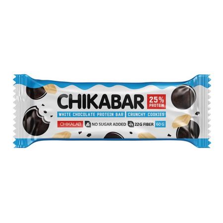 Батончик глазированный с начинкой хрустящее печенье ChikaLab 60г