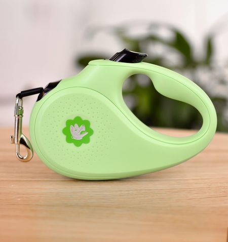 Ошейники, шлейки Tappi рулетки Поводок рулетка для собак малых и средних пород, ремень 5 м, зеленый (15 кг, 5 м)