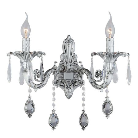 Бра Bogate's Wonderful E14 80 Вт 230 В серебро IP20 (276/2) лаймен фрэнк лаймен баум the wonderful wizard of oz b1