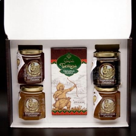 Набор подарочный Башкирские Пасеки «Куштанаш» № 1 малый венге, 1200 г