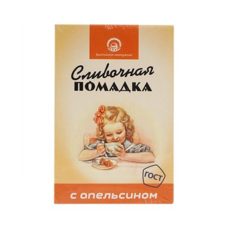 Конфеты Шоколандия помадка сливочная с апельсином неглазированная 150 г