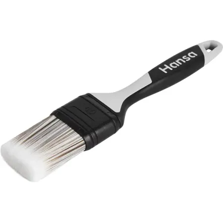 Кисть плоская для водных красок 40 мм Hansa Perfekt синтетическая щетина