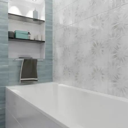 Плитка настенная Нефрит-Керамика Довиль 30x60 см 1.8 м² глянцевая цвет серый принт moonbiffy неоновые шары 12 дюймов звездный принт