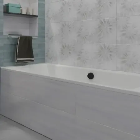 Плитка настенная Нефрит-Керамика Довиль 30x60 см 1.8 м² глянцевая цвет серый 10 шт лот лазерный гравер гравировка ная маркировочная бумага керамика стекло хру ный камень плитка прозрачный акрил для co2 волокна уф