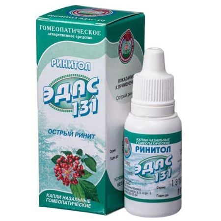 Эдас-131 Ринитол капли назальные 15мл