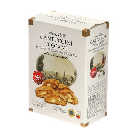 Кантучини миндальные Belli 25% миндаля 250 г