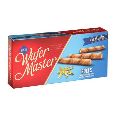 Трубочки вафельные Cizmeci Time Wafer Master Ваниль 65 г