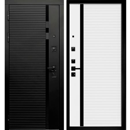 Дверь входная Дверной континент Палермо левая черный кварц - ясень белый софт 960х2050 мм временное тату черного а та004 j014 1 лист dea beauty упаковка