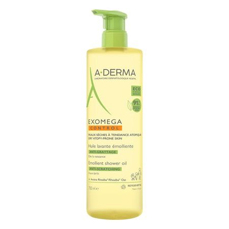 Масло для душа смягчающее Exomega Control A-derma/А-дерма 750мл