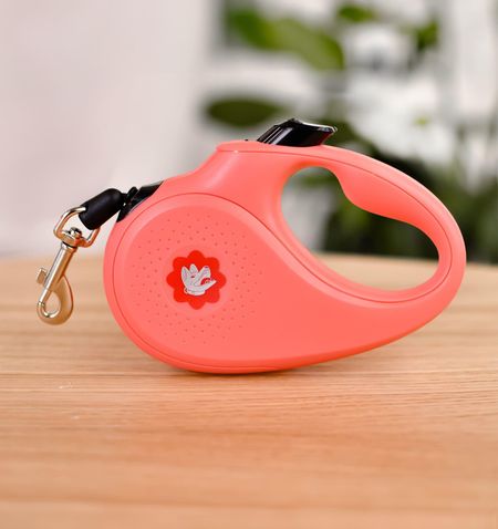 Ошейники, шлейки Tappi рулетки Поводок рулетка для собак малых пород, трос 5 м, розовый (20 кг, 5 м)