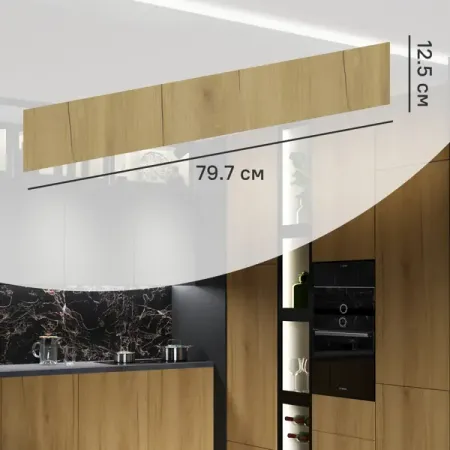 Фасад выдвижного ящика Верея 79.7x12,5 см DELINIA ID ЛДСП цвет Светлое дерево светодиодное освещение садового дерева tremblay mack 10вт 20вт 30вт