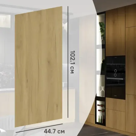 Фасад кухонного шкафа Верея 44.7x102.1 см DELINIA ID ЛДСП цвет Светлое дерево светлое христово воскресение